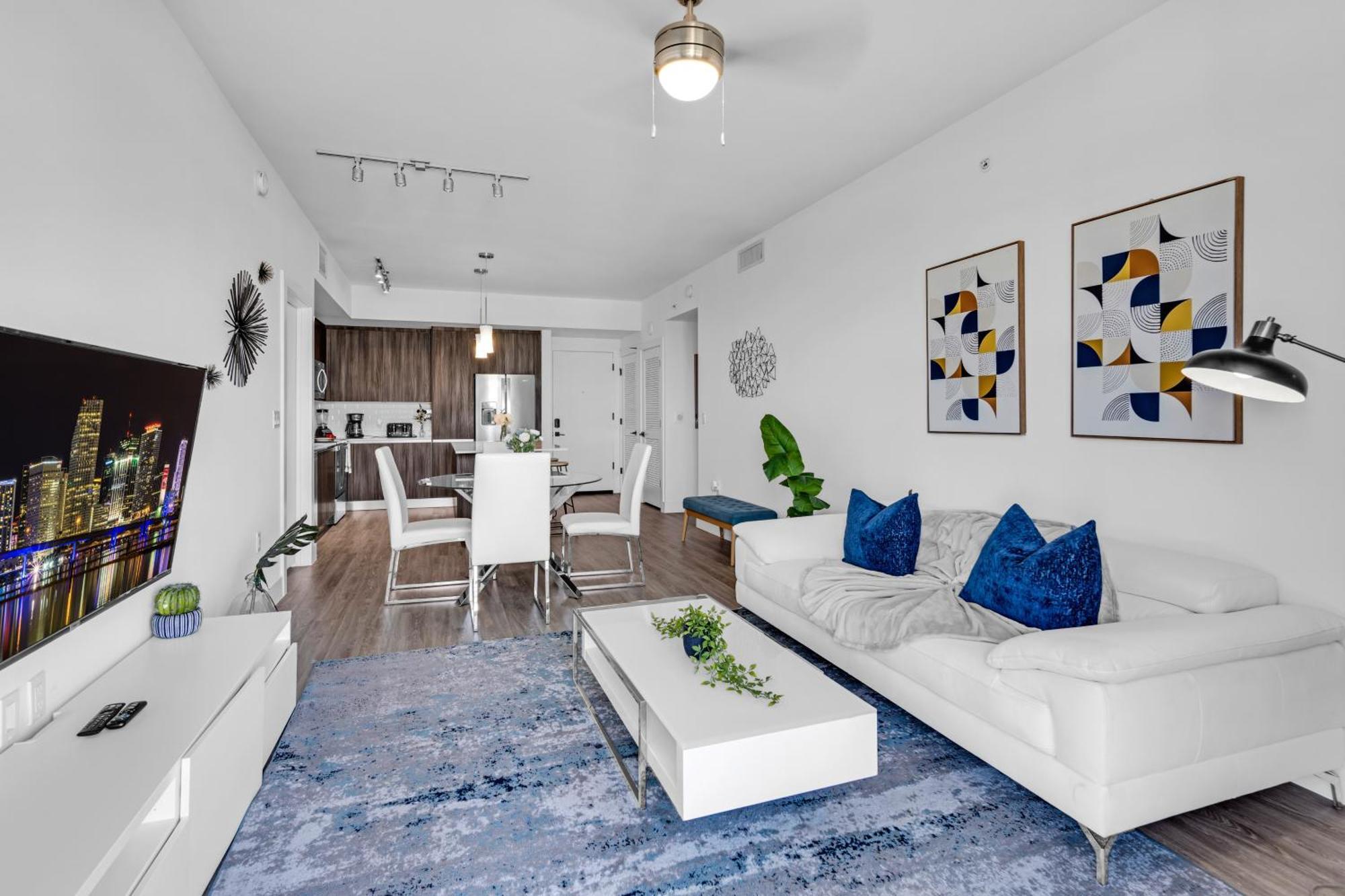 Amazing 2 Bedroom Unit In Doral Miami With Free Parking هياليه غاردنز المظهر الخارجي الصورة